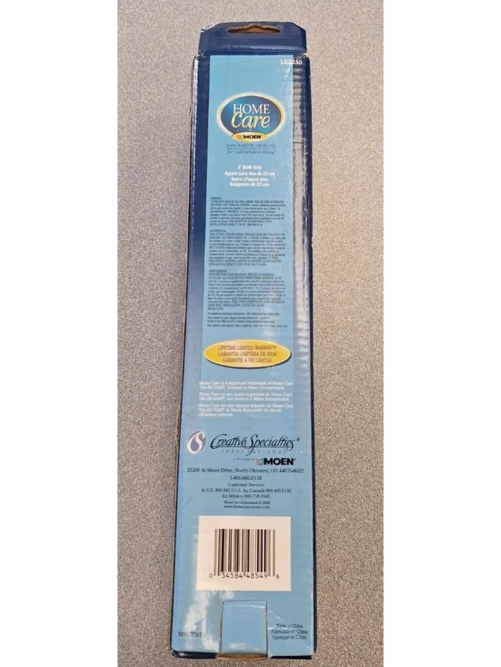 (1) NEW Moen Home Care 9